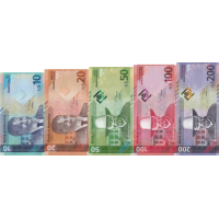 (106) ** PNew (PN20-PN24) Namibia - 10,20,50,100,200 Dollars (2025) (5 Notes)